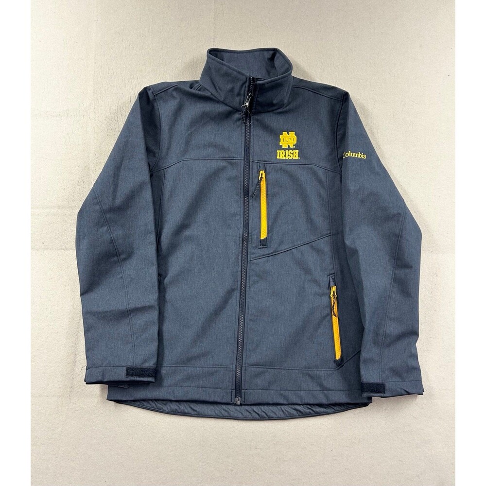 Notre Dame Fighting Irish Mens Columbia Collegiate Ascender III Softshell Jacket